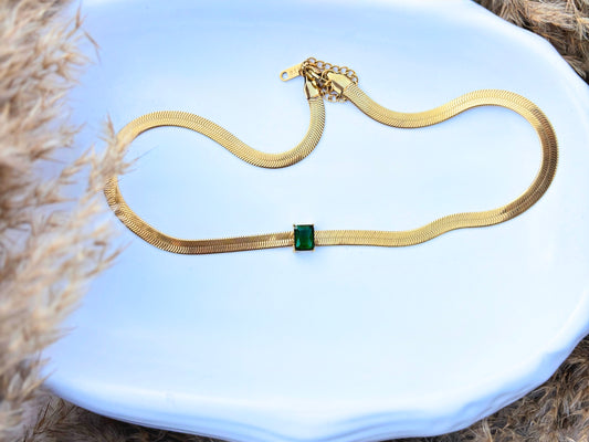 Emerald Venom Necklace